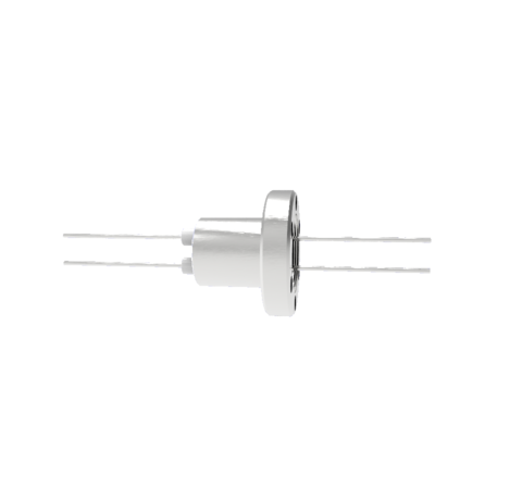 0.050 Conductor Diameter 2 Pin 3kV 8.2 Amp Nickel Conductor in a CF1.33