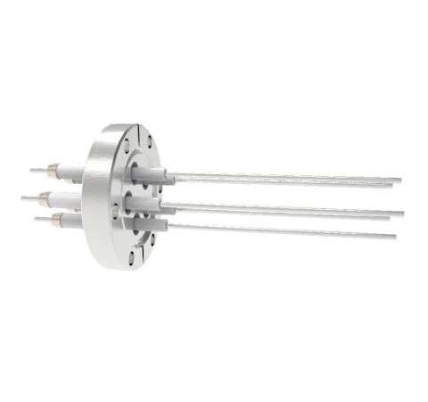 0.094 Conductor Diameter 5 Pin 20kV 16.5 Amp Nickel Conductor in a CF2.75