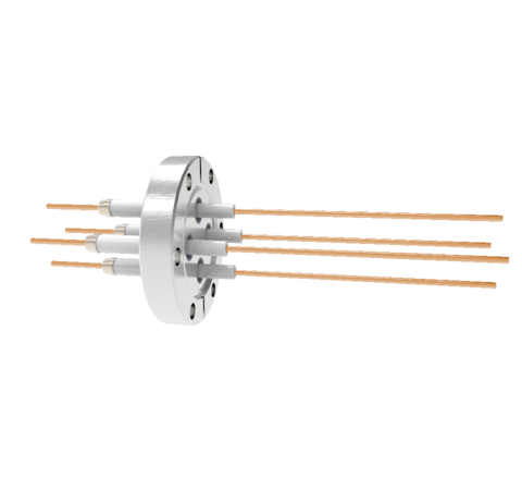 0.094 Conductor Diameter 4 Pin 14kV 55 Amp Copper Conductor in a CF2.75