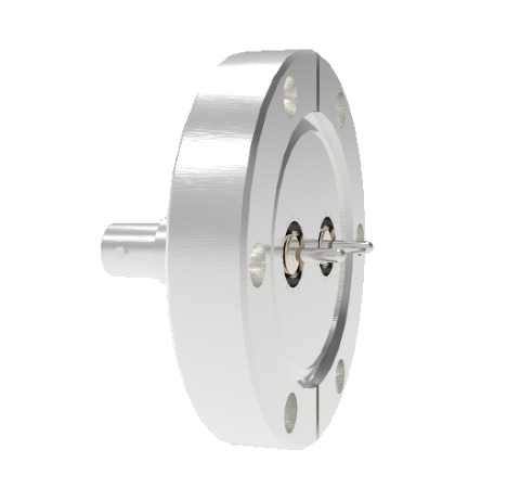 MHV Grounded Shield Recessed 5kV 3.6 Amp 0.094 304 Stn. Stl. Conductor 2 each CF2.75 Without Plug