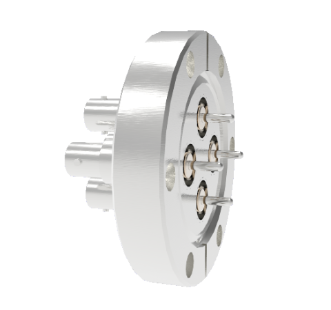 MHV Grounded Shield Recessed 5kV 3.6 Amp 0.094 304 Stn. Stl. Conductor 4 each CF2.75 Without Plug