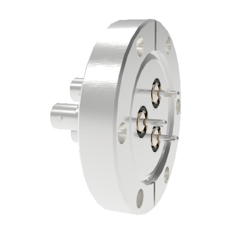 MHV Grounded Shield Recessed 5kV 3.6 Amp 0.094 304 Stn. Stl. Conductor 3 each CF2.75 Without Plug