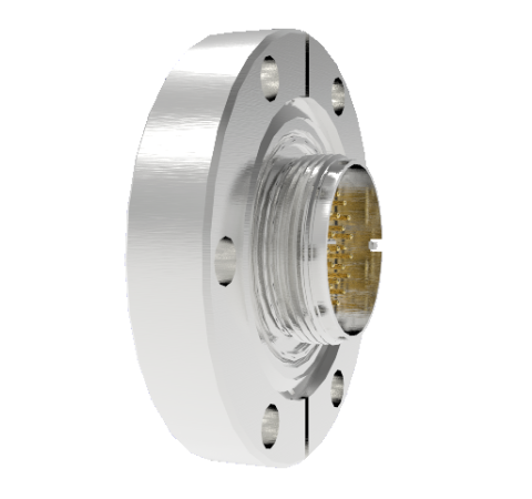 32 Pin Circular Connector, 26482 Series, 1kV, 3 Amp, Gold Plated Conductors, Double Ended, CF2.75