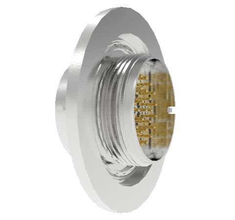 32 Pin Circular Connector, 26482 Series, 1kV, 3 Amp, Gold Plated Conductors, Double Ended, ISO KF40