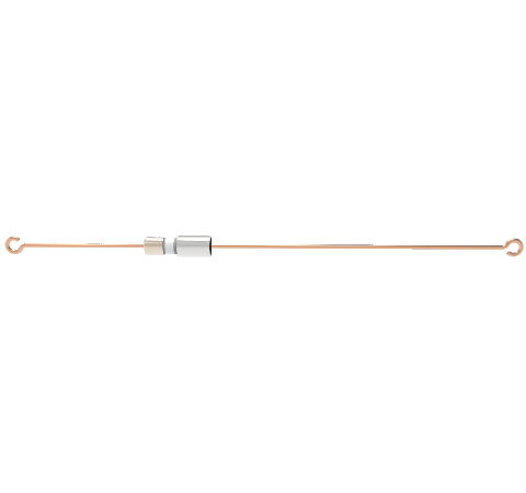 Single Thermocouple Lead, Copper, Weld in Loop Type
