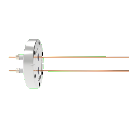 0.094 Conductor Diameter 2 Pin 10kV 30 Amp Copper Conductor in a CF2.75